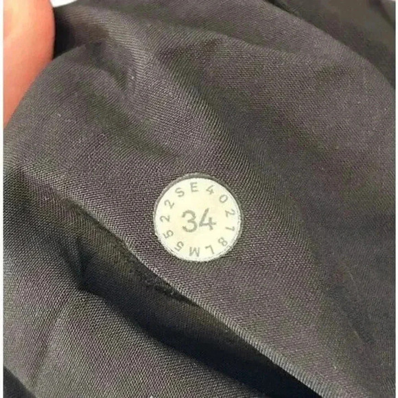 Lululemon Commission Pant Slim Warpstreme Black - Sz 30 X 29 M5522S Golf - Picture 7 of 7